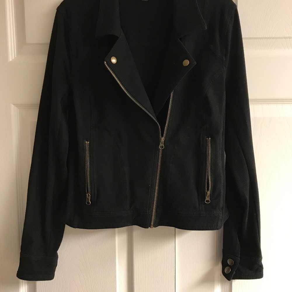 Casual Black Jacket